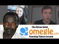 African Rebel Scares racists on Omegle! #shorts #omegle Full video in comments!