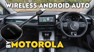 Motorola MA1 Wireless Car Adapter for Android Auto in MG5 Electric Car  StepbyStep Guide!