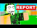 I GOT REPORTED FOR HACKING.. (Roblox Arsenal)