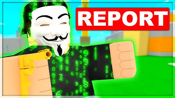I GOT REPORTED FOR HACKING.. (Roblox Arsenal)