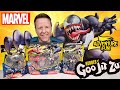 Marvel Heroes of Goo Jit Zu Venom, Black Panther & Spider-Man vs Venom Adventure Fun Toy review!