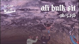 Dave Graham on his first 9b
