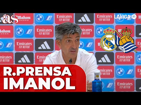 IMANOL en RUEDA DE PRENSA: KUBO, ANÁLISIS DEL PARTIDO | REAL MADRID VS. REAL SOCIEDAD