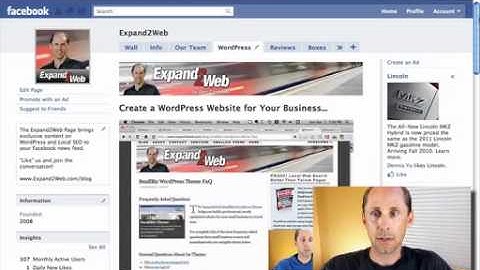 Expand2Web Facebook Page Welcome Video