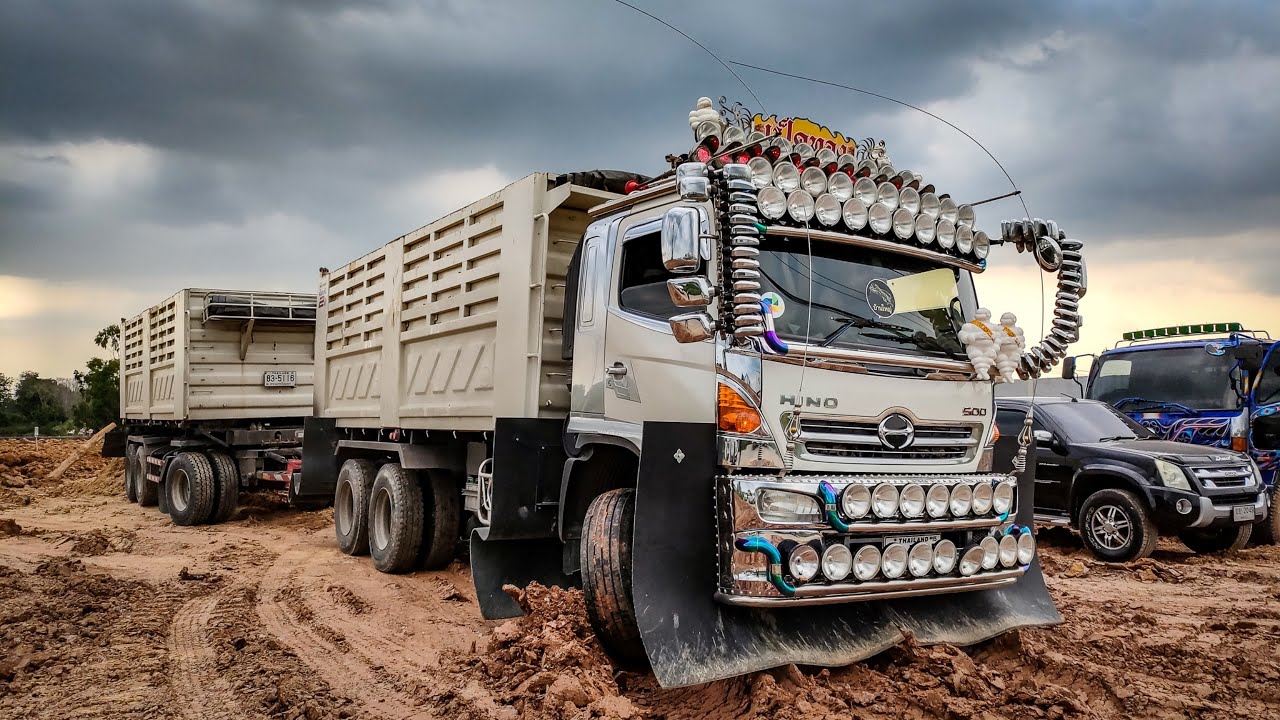 จะไหวป่าว? Hino 380เฟืองช้า เครื่องเดิมสนิทจากโรงงาน กับหน้างานสภาพนี้...