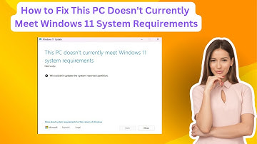 How to Fix This PC Doesn