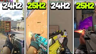 Windows 11 25H2 vs 24H2 Gaming Test — Better FPS or More Stutter