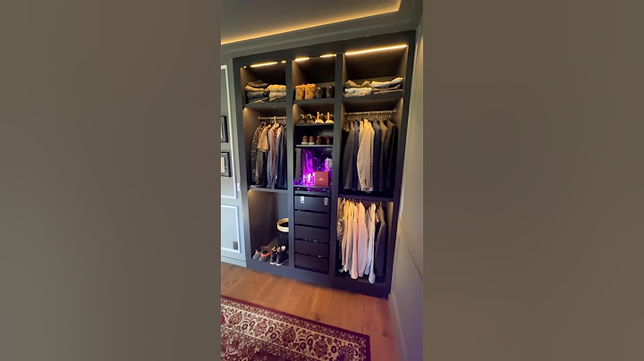 DIY closet renovation with wasted space. #diyprojects #closetmakeover
