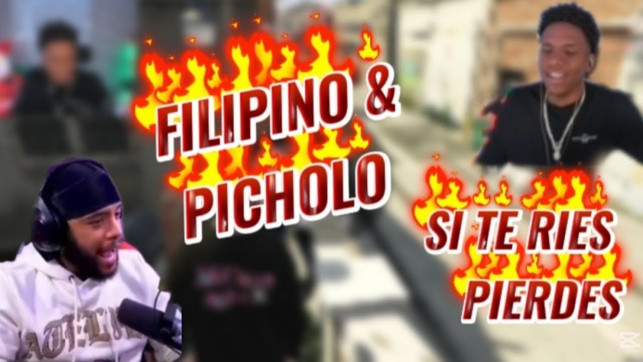 Picholo Filipino & Picholo No aguantaras La Risa 10 Momentos Virales De Rolplay ...