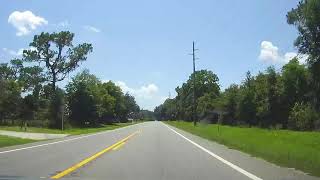 Driving through Coleman, Florida