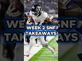Sunday Night Football Takeaways: Falcons Roll Past Vikings As J.J. Struggles #nfl #nflnews #shorts
