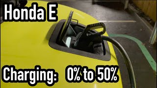 How Long to Charge Honda E? | 0%-50% Charge Test
