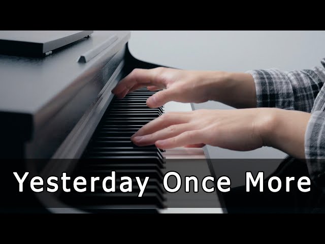 Yesterday Once More - The Carpenters (Piano Cover by Riyandi