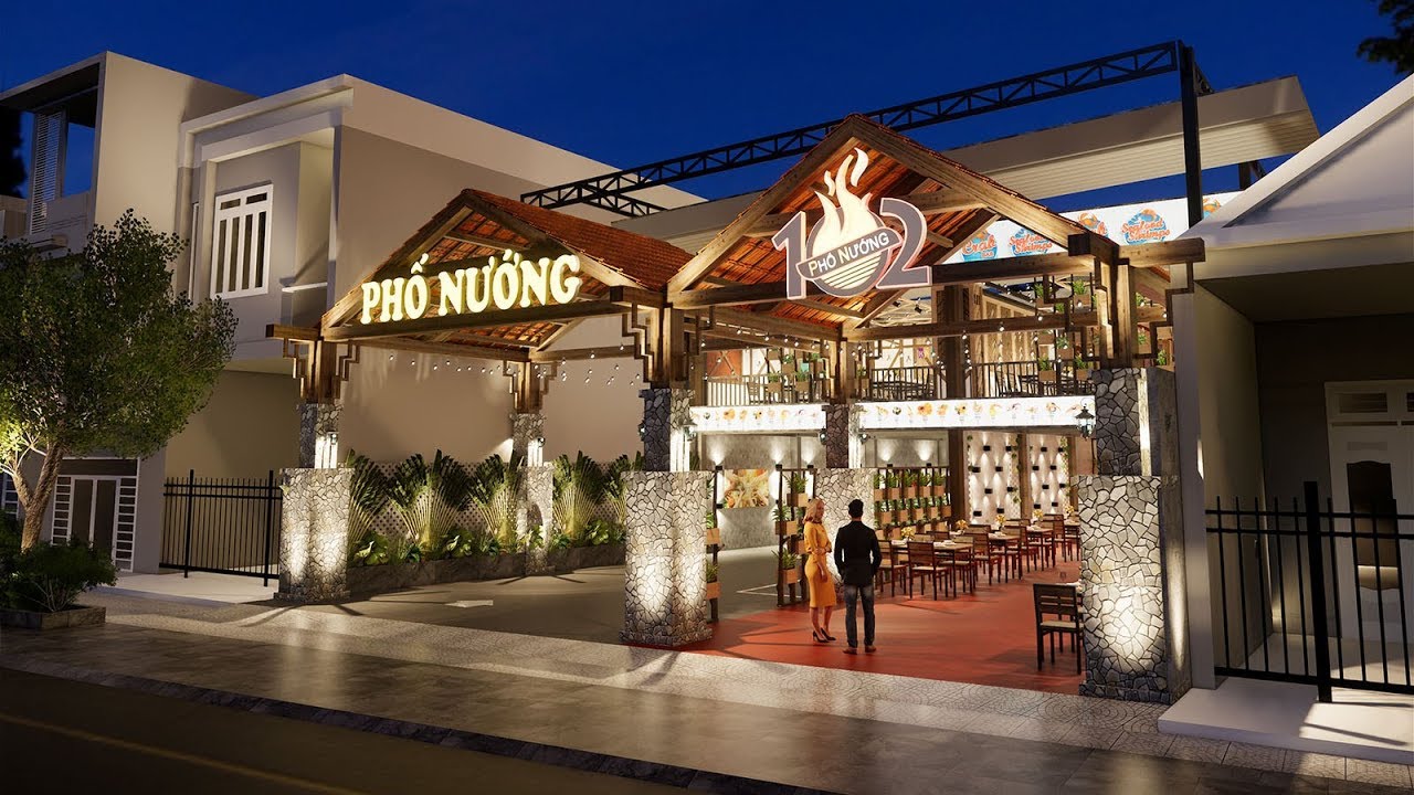 nhà hàng đẹp tphcm New Thiết kế nhà hàng sân vườn Phố Nướng 102
