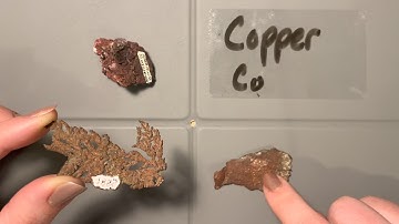 Minerals : Native Elements - Copper