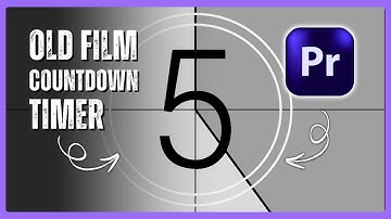 How to Create an Old Film Countdown Timer in Premiere Pro