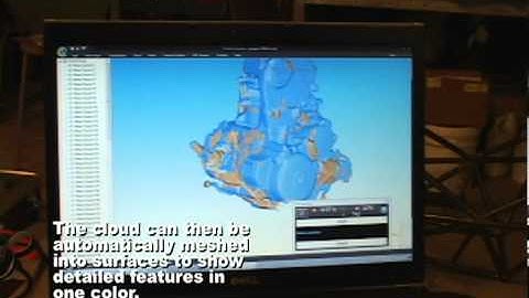 Laser Scanning Engine with Romer Absolute Arm