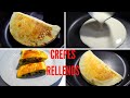 Como hacer Crepes caseros rellenos | Receta Fácil y Rápida