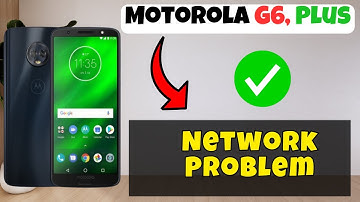 Network Problem || How to fix the network not working issue Motorola G6, Plus