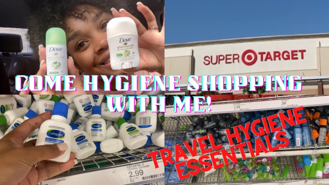 Come Hygiene Shopping with me for Travel Essentials at Target