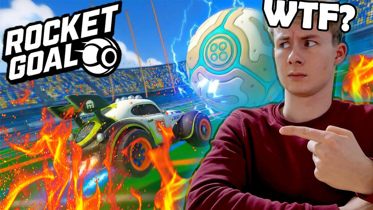 WAS ist dieses FAKE Rocket League?? 😭/ Rocket Goal io