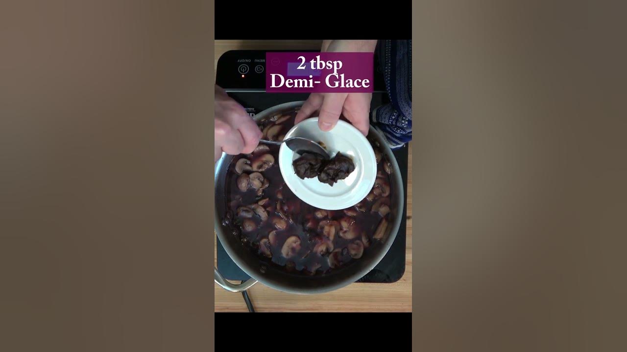 Mushroom Red Wine Sauce Mushroom Sauce for Steak Homemade Mushroom