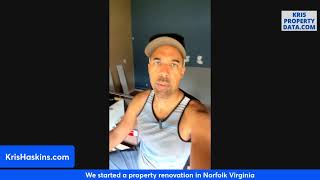 We started another property renovation