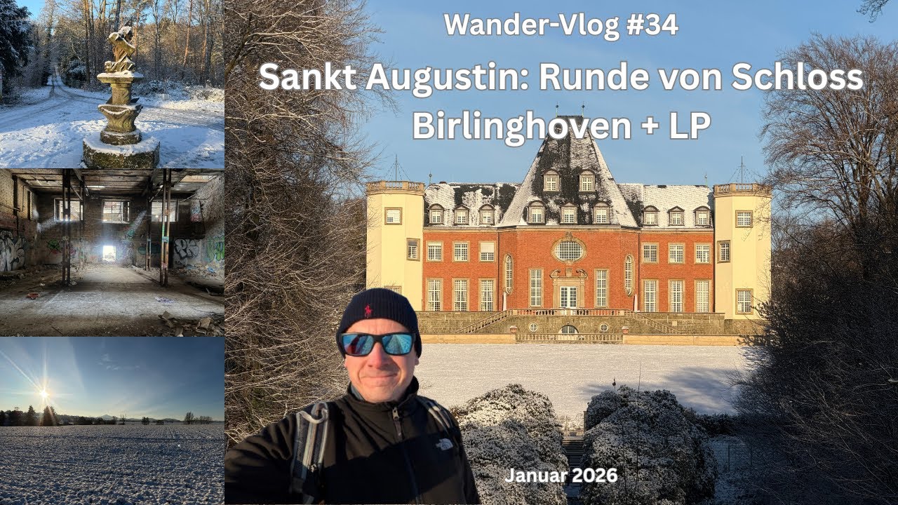 Sankt Augustin: Runde von Schloss Birlinghoven + LP - Wander-Vlog #34