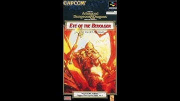 AD&D   Eye of the Beholder SNES  Super Famicom   Super Nintendo SFC Demo Japan