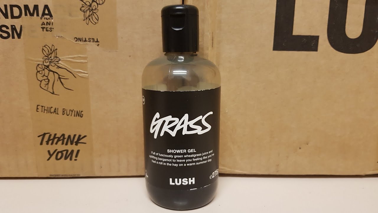 "Grass" Shower Gel (2018) LUSH Reviews 638 YouTube