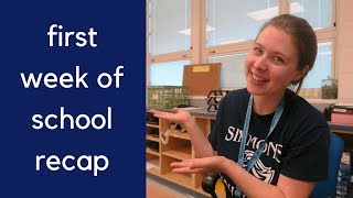 Easing Back into the School Year | Teacher Vlog 5