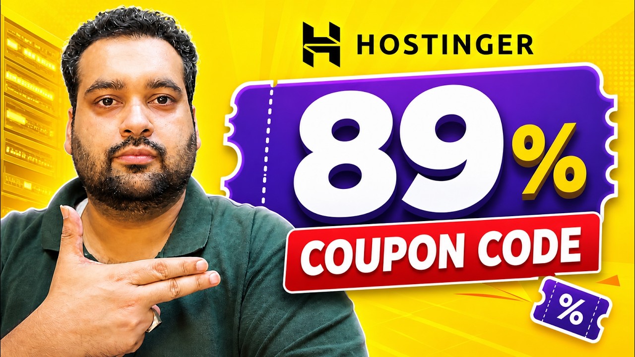 Hostinger Coupon Code 2026: Get Up to 89% OFF + Free Do… — Transcript
