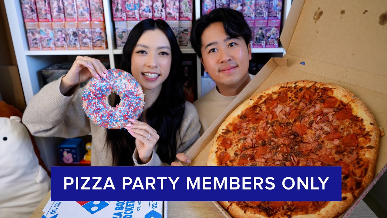ARE WE HAVING KIDS? – PIZZA MUKBANG Q&A