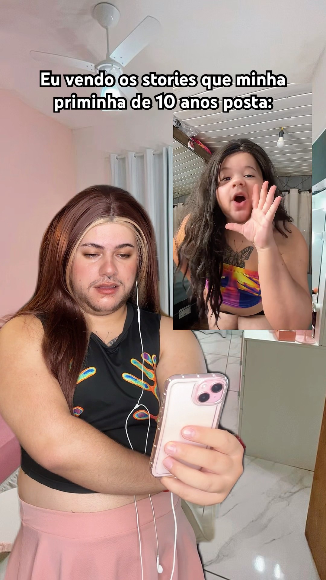EU VENDO OS STORIES QUE MINHA PRIMINHA DE 10 ANOS POSTA