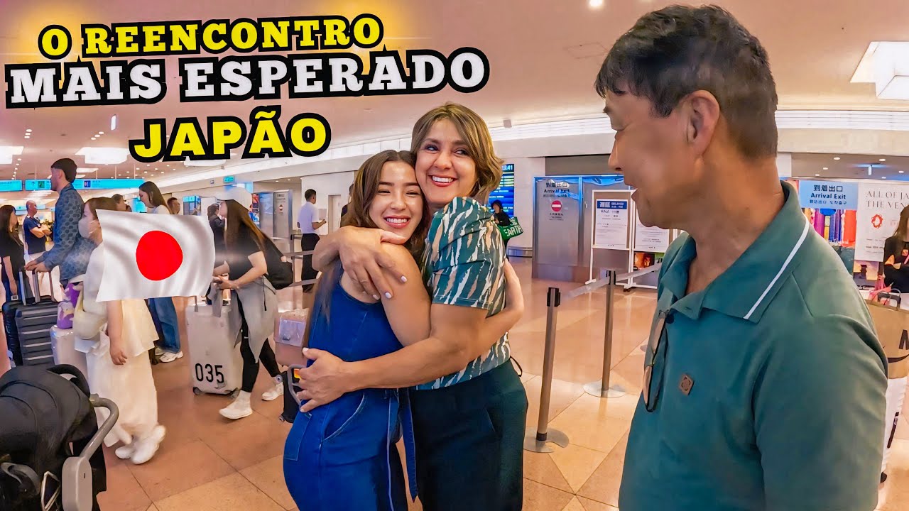 Depois de 2 anos, o reencontro com meus pais no Japão