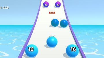 Ball Run 2048 - All Levels BIG UPDATE Mobile Gameplay Android, iOS ( Levels 198 - 222 )