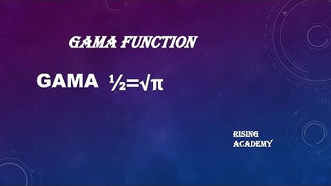 proof of gamma 1/2=√π | gamma function | higher engineering mathematics 👍