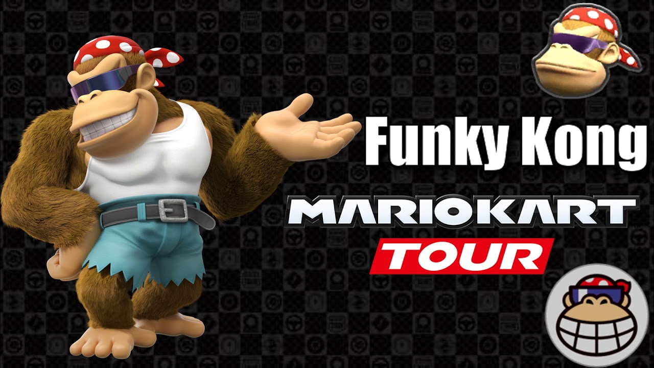 Mario Kart Tour - Funky Kong's Voice Lines