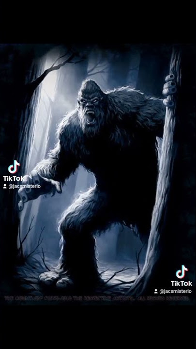 Parte 2.🚨 Pie grande en el patio de su casa.#viral #perturbator #monster #shorts #bigfoot