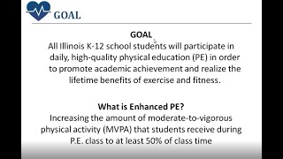 Enhanced P.E.: Making the Connection Between Physical Activity, Learning, Behavior & Health
