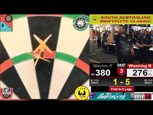 Mens Semi Final | Brandon Weening v Peter Machin | 2024 South Australian Swiftflyte Classic