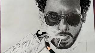 MIRZAPUR | Drawing munna bhaiya sketch | divyenndu  | step by step