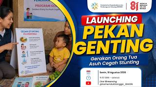 Launching Pekan Gerakan Orang Tua Asuh Cegah Stunting (GENTING) Tahun 2026 Launching Pekan Gerakan Orang Tua Asuh Cegah Stunting (GENTING) Tahun 2026