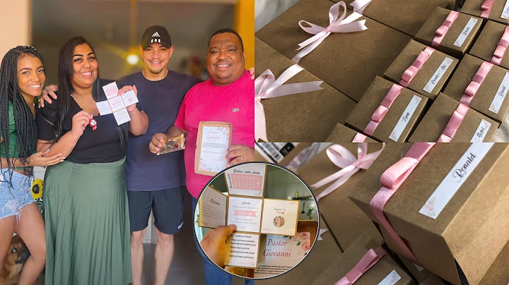 DIY - MONTANDO E ENTREGANDO OS CONVITES DOS PADRINHOS DE CASAMENTO | FÁCIL E ECONÔMICO