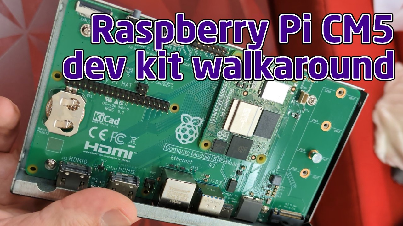 Raspberry Pi Development Kit for Compute Module 5 - unboxing ...