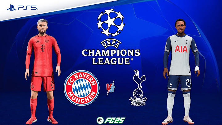 FC 25 - Bayern Munich vs. Tottenham Hotspurs | UEFA Champions League | Full Match | PS5™ [4K]