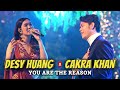 You Are The Reason - Live - Cakra Khan ft Desy Huang