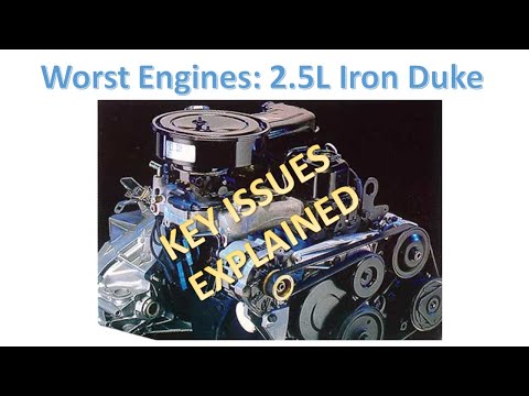 Worst Engines of All Time: GM&rsquo;s 2.5L Iron Duke 4-Cylinder