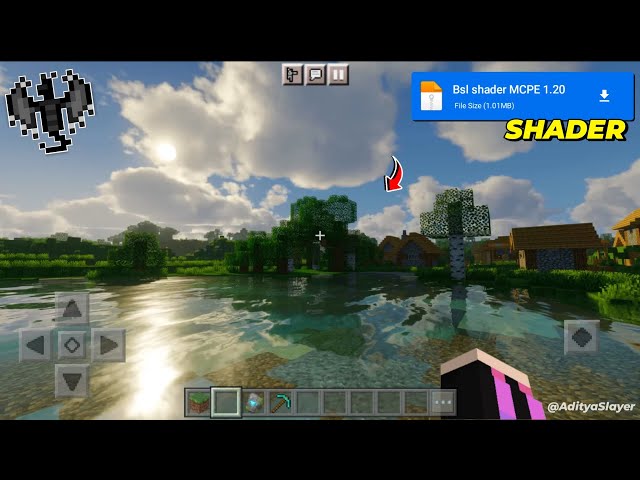 ULTRA Shader For MCPE - 1.20.15 ❤️  Render Dragon [ PE + 100% Working ]  Mobile 