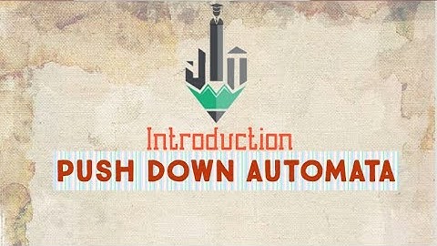 Push Down Automata || PDA Introduction || ID of PDA|| PUSH || POP || SKIP || Operation in PDA